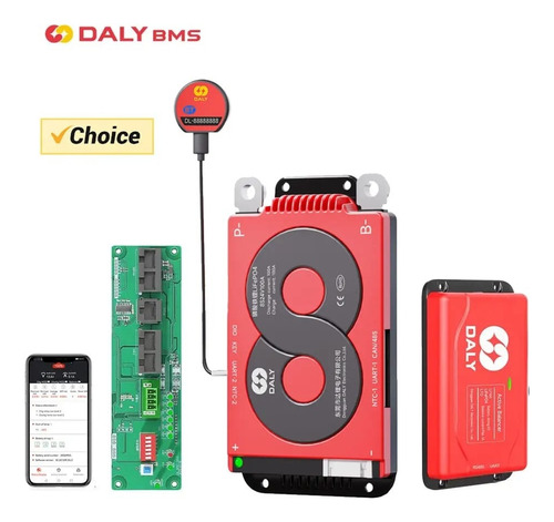 Bms Smart Daly 8s 24v Bateria Liito3.2v 100ah Lítio