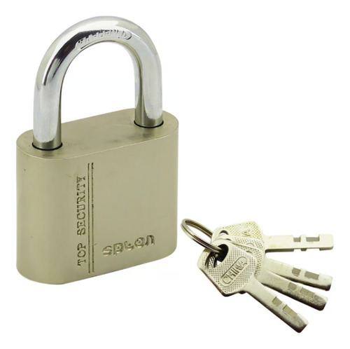 Candado 40 Mm Splon Gris Top Security