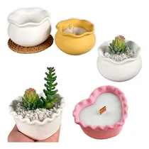 Comprar Macetas Para Velas Suculentas Centros De Mesa Recuerdos 10pz