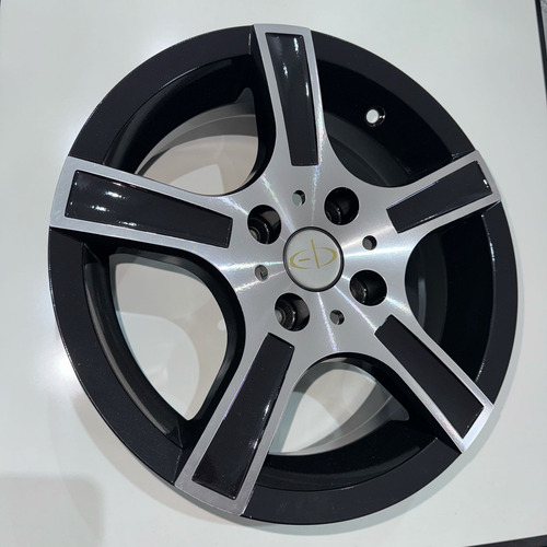 Llanta Aleac. Eb Strike R14 4x100 Fiat/vw/renault/chevrolet Negro