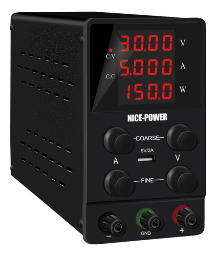 Fuente De Poder Variable Regulable De 0-30v 12 24v 4 Digitos