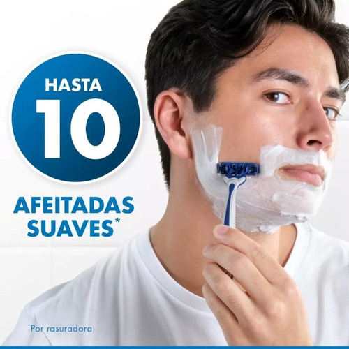 Máquina Afeitar Prestobarba3 Extra Suave (2 Un.) - Gillette