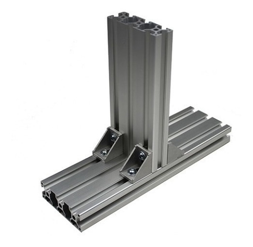 Imagen 5 de 8 de Perfil De Aluminio Tipo Bosch 4080 - 1,5 M / Cnc Cuotas