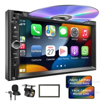 Comprar Estereo Coche Doble Din Reproductor Cd Dvd Carplay Android