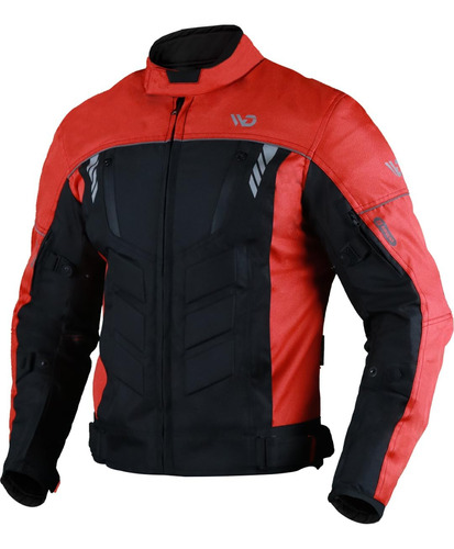 Chaqueta Motociclista Wd Motorsports , Talle M , Rojo