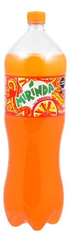 6 Pack Refresco Naranja Mirinda 2 L