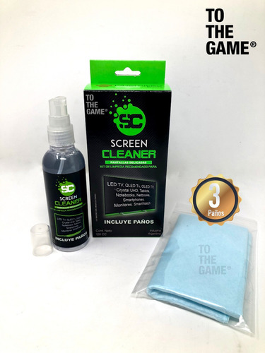 Imagen 2 de 9 de Limpia Pantallas Para Macbook iMac iPad Spray Sin Alcohol