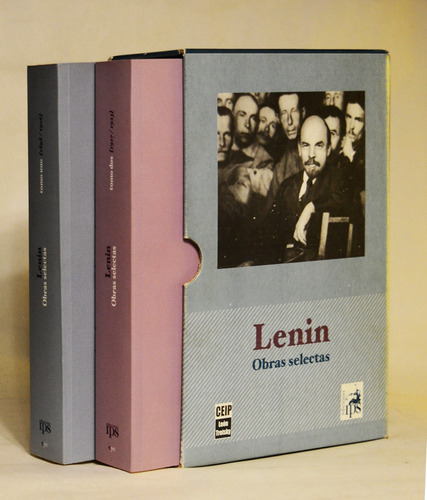 Lenin - Obras Selectas (ediciones Ips) 2 Tomos Con Caja