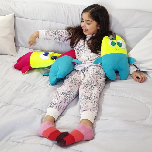 Imagen 4 de 7 de Muñeco De Tela Almohadón Apego Niños Bebés