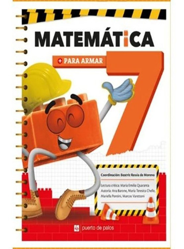 Matemática Para Armar 7 - Puerto De Palos