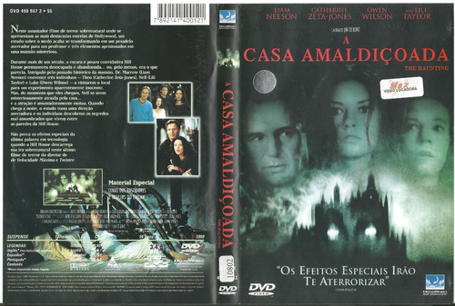 Dvd - A Casa Amaldiçoada - Liam Neeson Catherine Zeta Jones