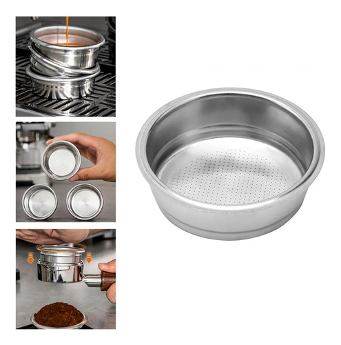 2 Máquina De Café Porous Cesta Filter Porous Cesta Portable