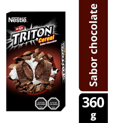 Cereal Triton Sabor Chocolate Caja 360 G