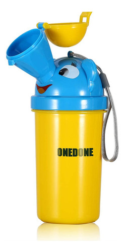 Orinal Portátil Amarillo Para Bebés Viaje Y Entrenamiento