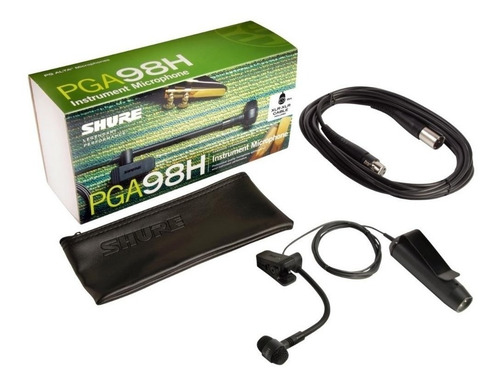 Imagen 6 de 10 de Micrófono Condensador Shure Pga98-xlr Pinza Para Instrumento