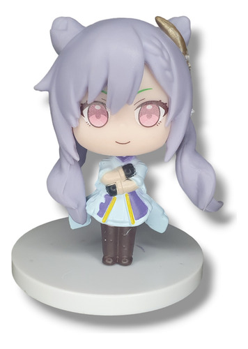 Figura Keching Gashapon Kawaii 8cm Keqing Genshin Impact