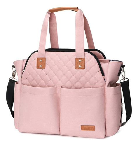 Lekebaby Bolsa De Pañales Para Mamá Y Niñas Color Rosa