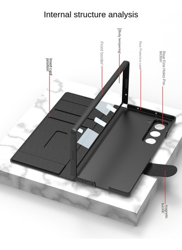 Funda Y Película Protectora For Samsung Zfold6
