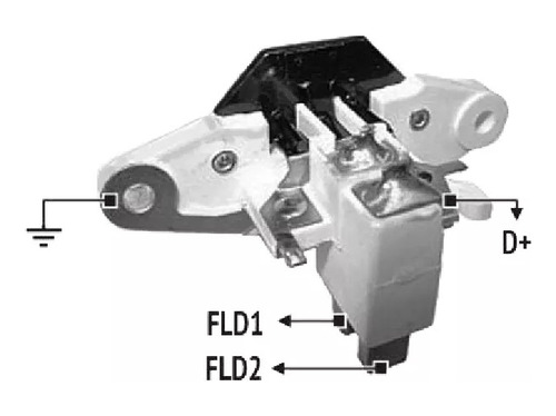 Regulador De Voltaje Sistema Bosch Fiat, Vw, M Benz, Volvo