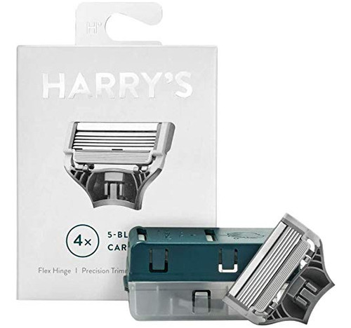Recambios De Cuchillas Harry's 5 Hojas - 4 Unidades