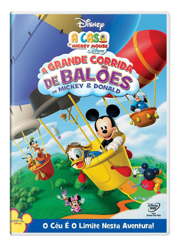 A Casa Do Mickey - A Grande Corrida De Balões - Dvd
