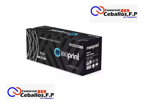 Toner Hp 83a Canon 137 337 537 737 Cf283