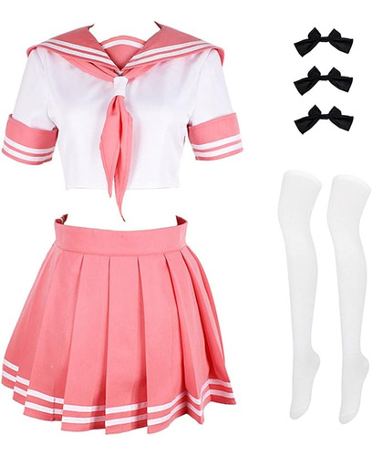 Fate Fgo Astolfo Cosplay Japones Anime School Girls Pink Sai