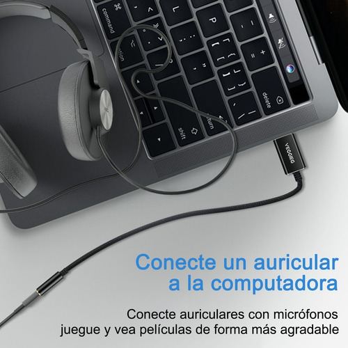 Imagen 5 de 10 de Adaptador De Audio Usb Envel Tarjeta De Sonido Estéreo Exter