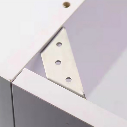 Trapeziform Right Angle Bracket Bracket Connection 12 Pcs