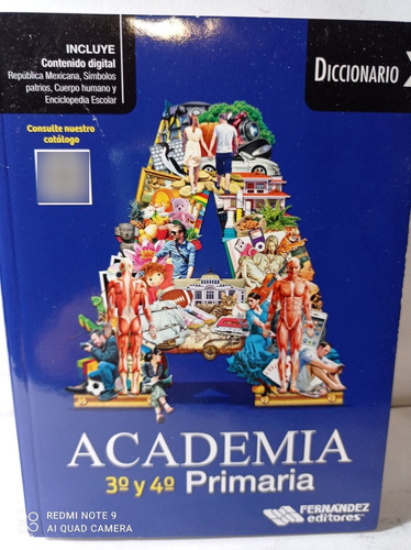 Diccionario Academia 3 Y 4to De Primaria Edición Actualizada