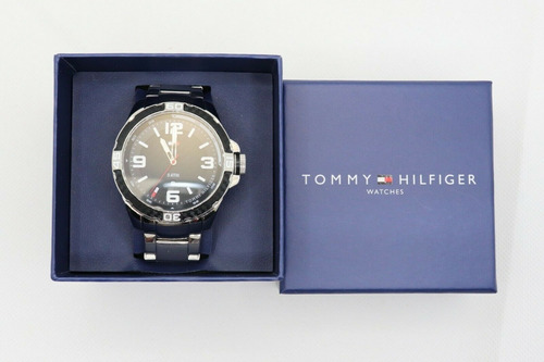 Reloj Tommy Hilfiger Black Dial 48mm