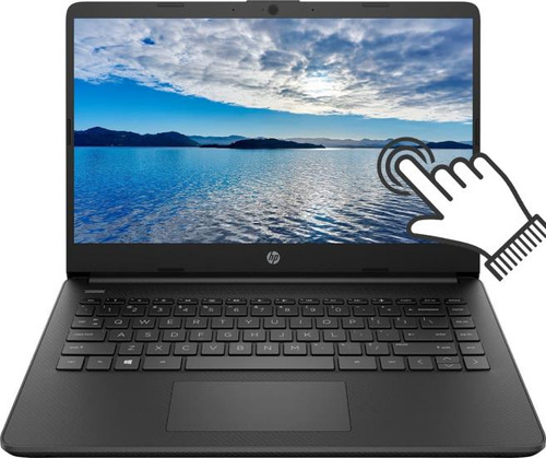 Computadora Portátil Hp Con Pantalla Táctil 14 Hd Más Nueva,