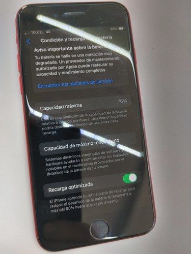 Iphone 8 64 Gigas Red Libre Para Cualquier Compañía Rojo
