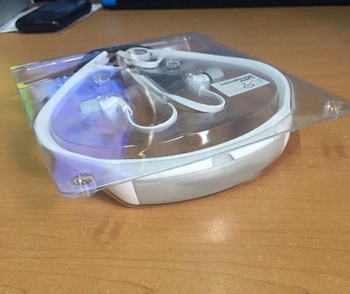 Audifonos Deportivos Wireless Para Skullcandy Sb2 Blancogris Color Blanco