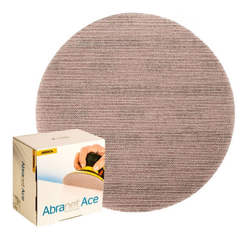 Imagem 1 de 1 de Disco De Lixa Abranet Ace 150 Mm - 10 Unidades - Mirka