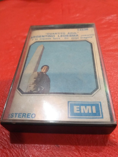 Cassette Argentino Ledesma Y Suorquesta Típica Cuartito Azul