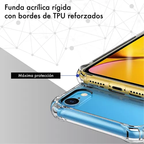 Funda Esquina Reforzada Compatible iPhone XR Transparente
