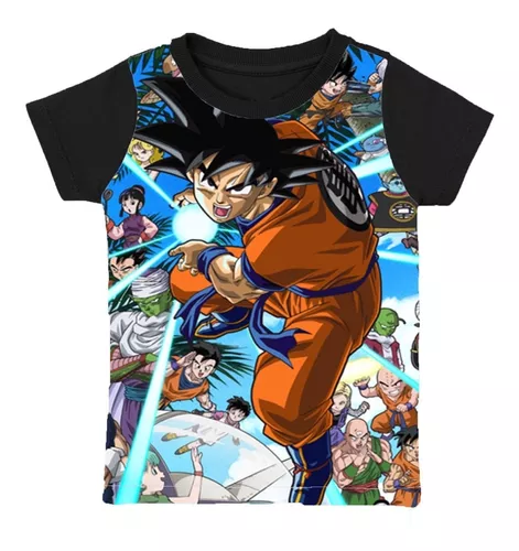 Camiseta Dragon Ball - desenho do Goku art em Promoção na Americanas