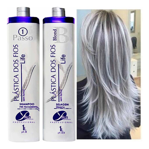 Matizador Loira Platinada Selagem Blonde Produto Profissiona