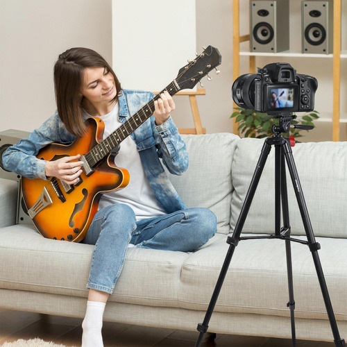 Tripie Para Camara Profesional 360° Portatil 135 Cm Redlemon