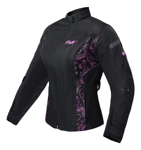 Chaqueta De Moto Hwk, Para Mujer, Impermeable