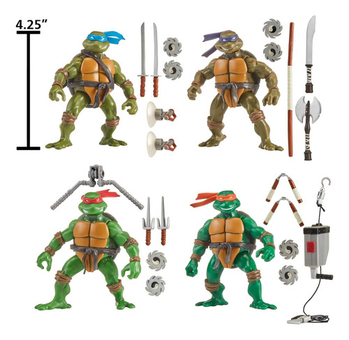 Tmnt Classic 2003 Tortugas Ninja Rafael Figura 4