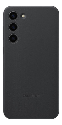 Funda Samsung Leather Case Galaxy S23 Plus (s916) Color Negro