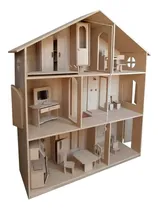 Comprar Muebles Para Casa De Muñecas Infantil Niña Madera Fibrofacil