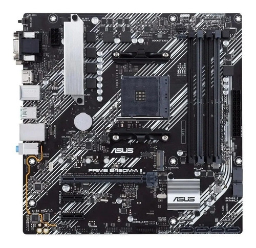 Placa Madre Asus Prime B450m- A Il Amd Am4 Ryzen Aura Sync