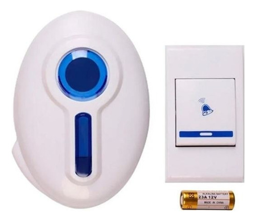 Timbre Inalámbrico Portátil Con Enchufe 220v+pila Sin Cable