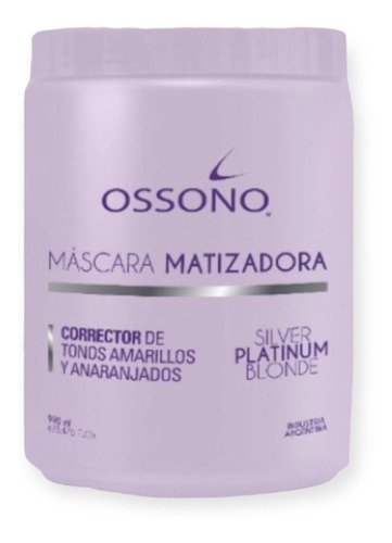 Mascara Matizadora Silver X 1kilo Ossono