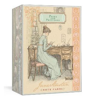 Jane Austen Note Cards - Pride And Prejudice - Potter Style