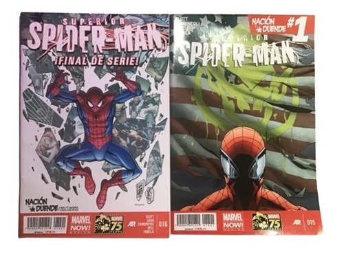 Superior Spider-man 15 Y 16 Español Marvel Comic