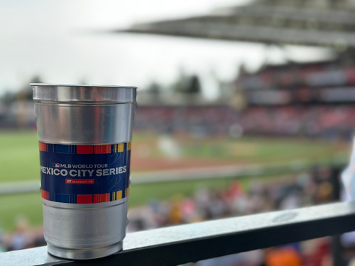 Vaso  De Aluminio Mlb  World Tour 2023 México City Series